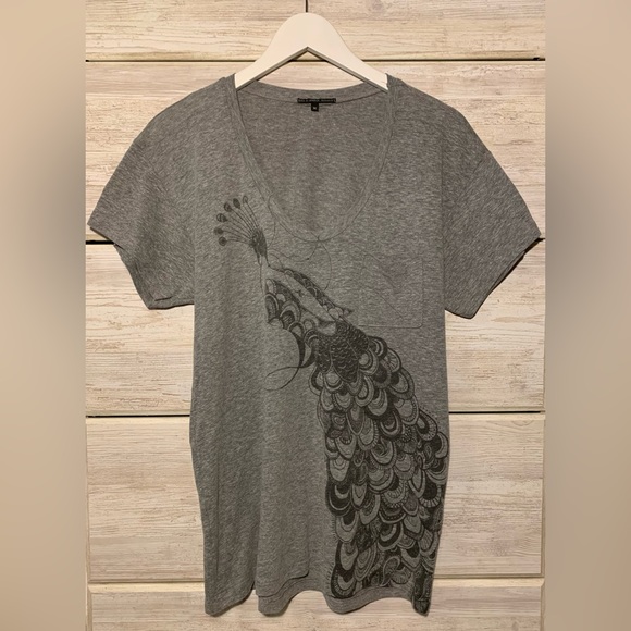 Truly Madly Deeply Tops - Truly Madly Deeply Peacock Shirt